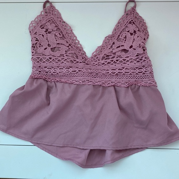 ZAFUL pink tank top - Picture 1 of 3